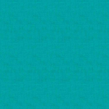 Makower Patchwork Fabric Linen Texture Turquoise 1473 T5