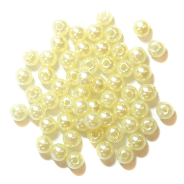 Pearl Beads: 2.5mm: Cream: 130 quantity