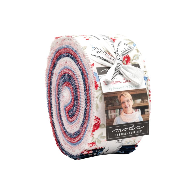 Moda Fabric Pre Cuts Moda Blossom Jubilee Jelly Roll - The Sewing Studio
