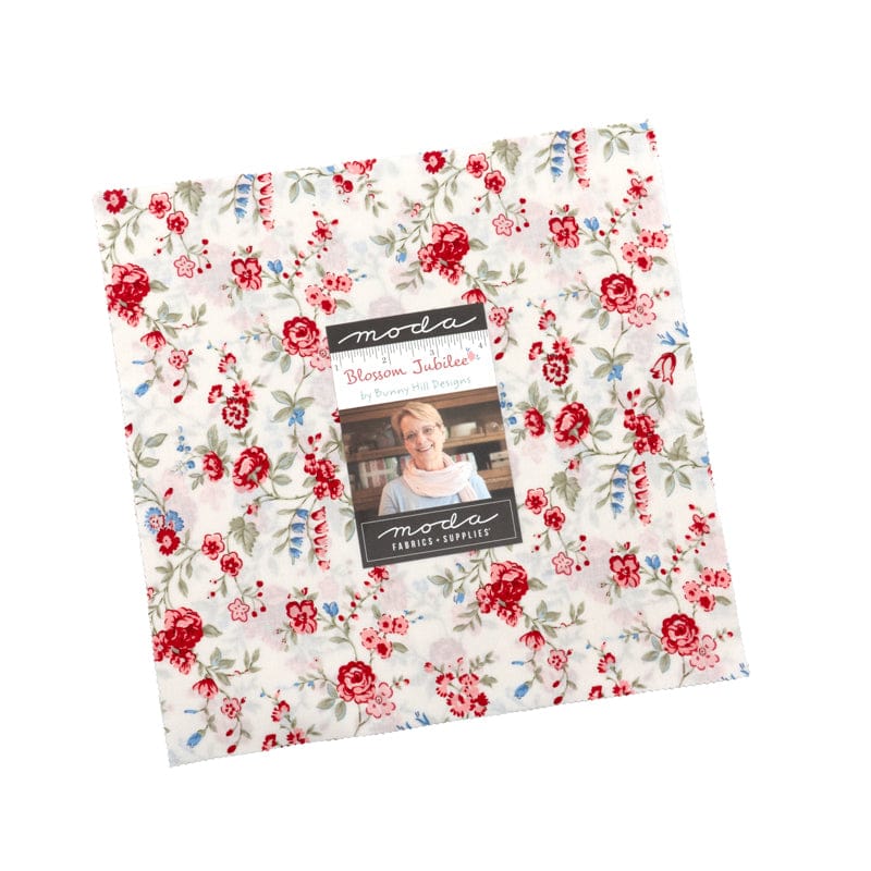 Moda Fabric Pre Cuts Moda Blossom Jubilee Layer Cake - The Sewing Studio