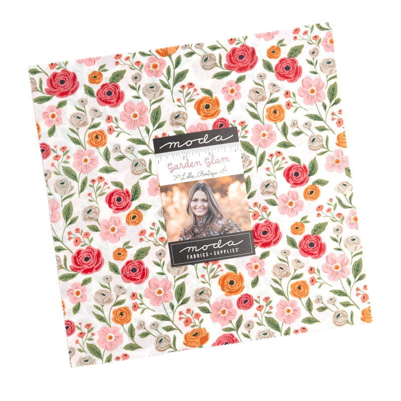 Moda Fabric Pre Cuts Moda Garden Glam Layer Cake - The Sewing Studio