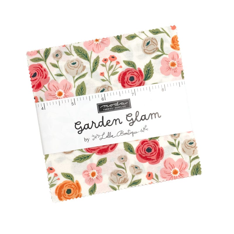 Moda Fabric Pre Cuts Moda Garden Glam Charm Pack - The Sewing Studio