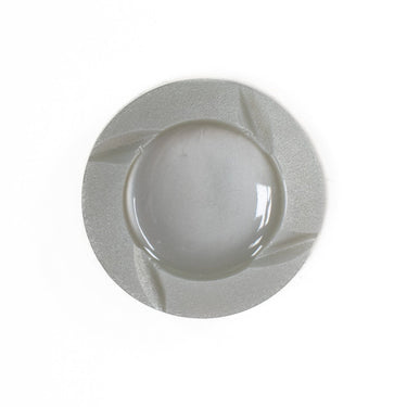 Grey Round Button 23mm
