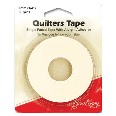 Sew Easy Quilters Tape Roll: 6mm wide x 27 metres