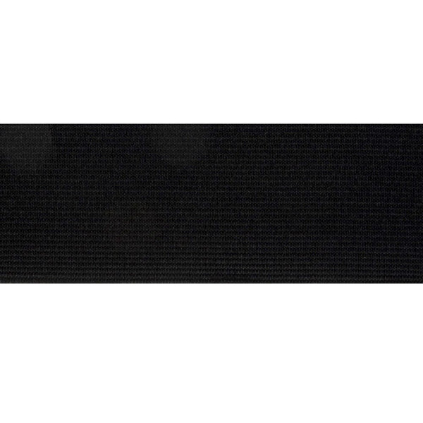 Woven Elastic Black 50mm Wide (Per Metre)