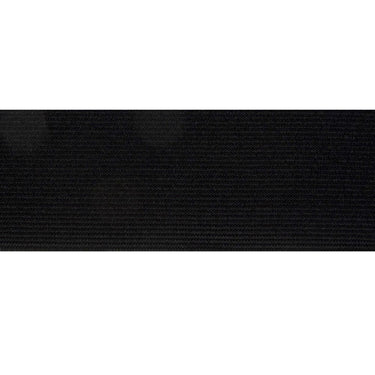 Woven Elastic Black 50mm Wide (Per Metre)