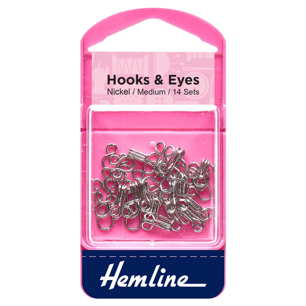 Hook and Eye Nickel Size 2