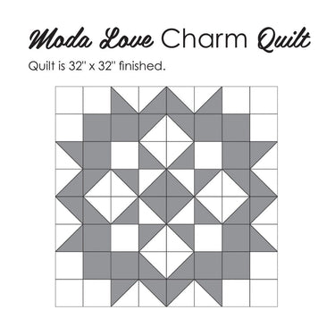 Free Pattern: Love Charm Quilt