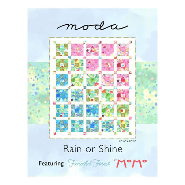 Free Pattern: Fanciful Forest Rain Or Shine Quilt