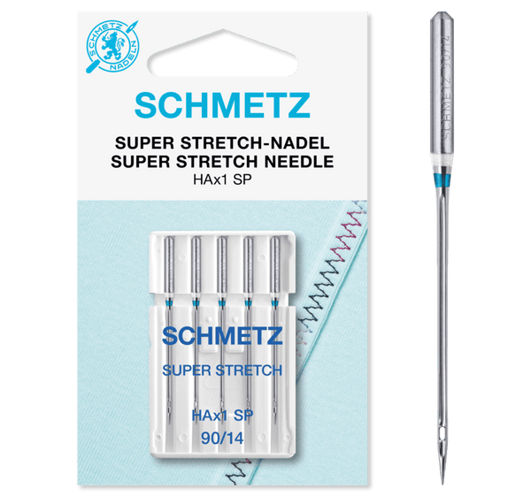 Schmetz Sewing Machine Needles Super Stretch Size 90/14 Pack of 5