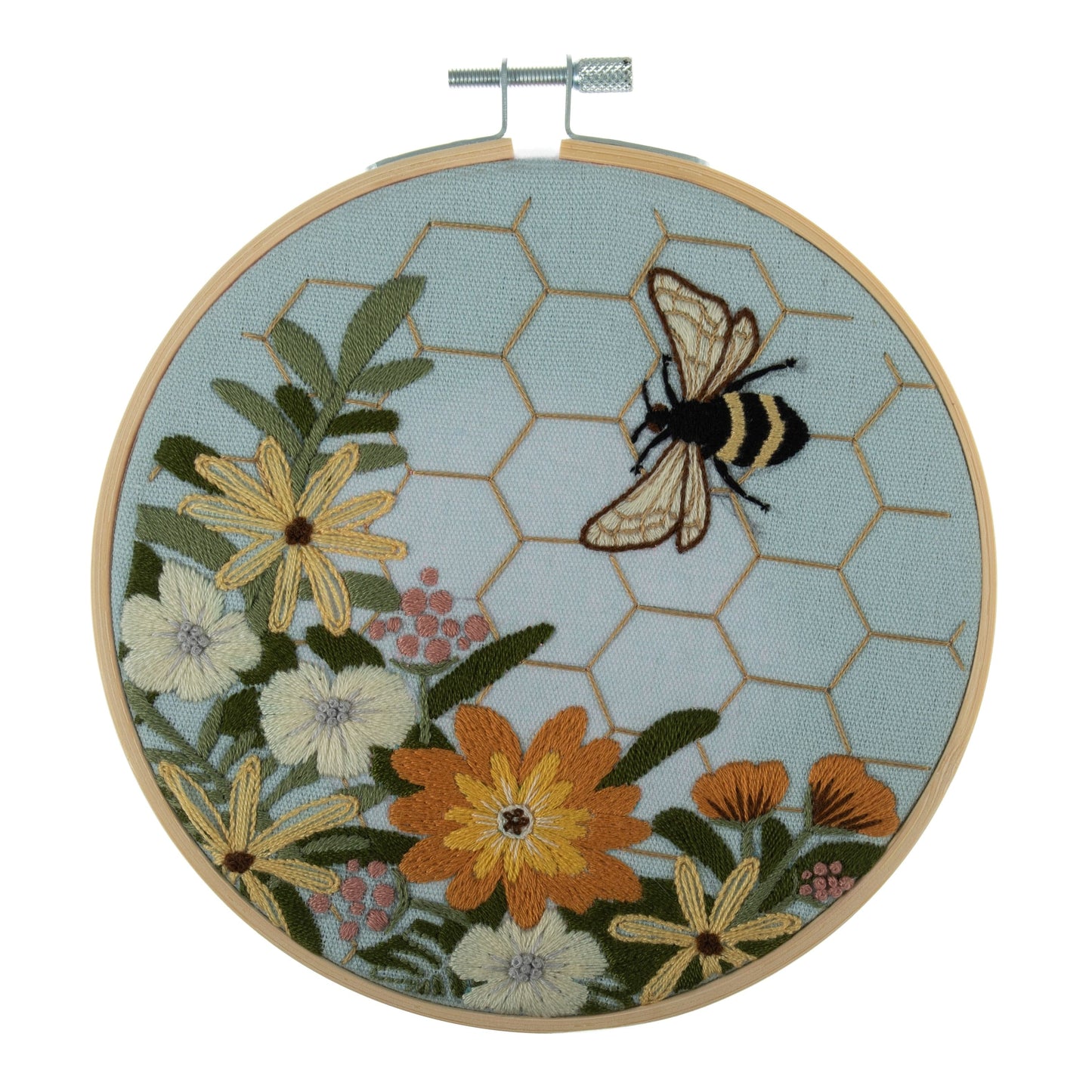 Embroidery Hoop Kit Bee