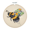 Embroidery Hoop Kit: Floral Bee