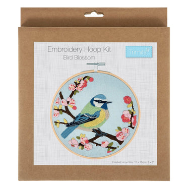 Embroidery Hoop Kit Bird Blossom