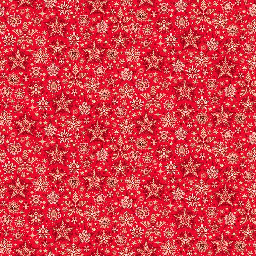 Andover Fabric Makower Christmas Fabric Good Tidings - The Sewing Studio