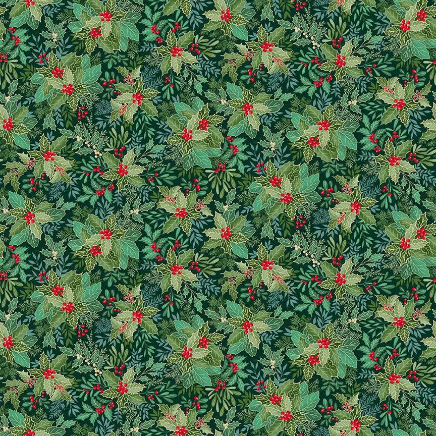 Andover Fabric Makower Christmas Fabric Good Tidings - The Sewing Studio