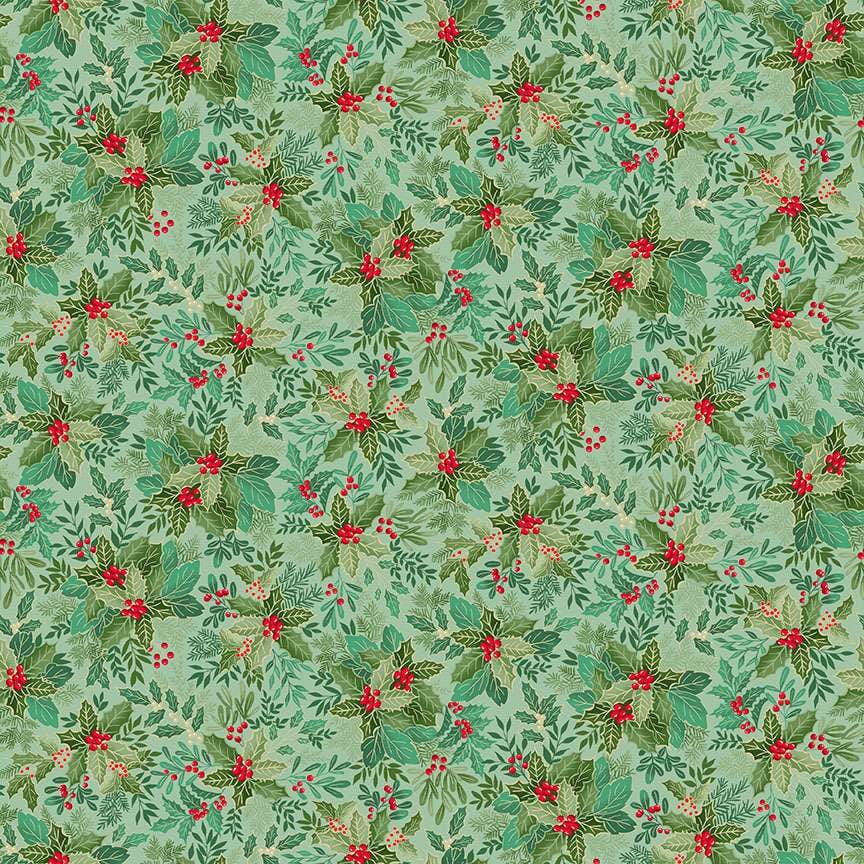 Andover Fabric Makower Christmas Fabric Good Tidings - The Sewing Studio