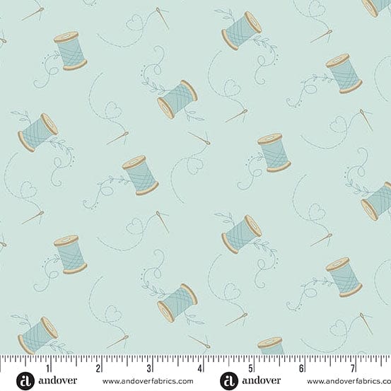 Andover Fabric Andover Fabric Sewing Bird By Laundry Basket Quilts - The Sewing Studio