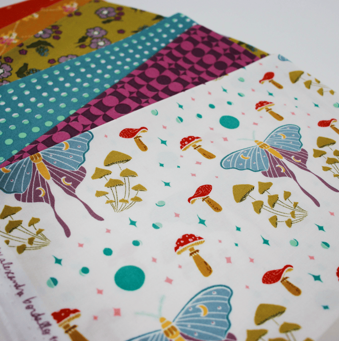 Andover Fabric Pre Cuts Andover Celestial Garden 6 Piece Fat Quarter Bundle - The Sewing Studio