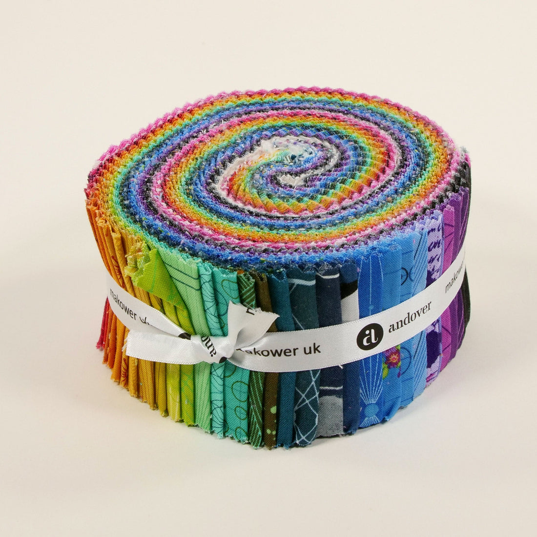 Andover Fabric Pre Cuts Andover Fabric 40 by Giucy Giuce Strip Roll - The Sewing Studio
