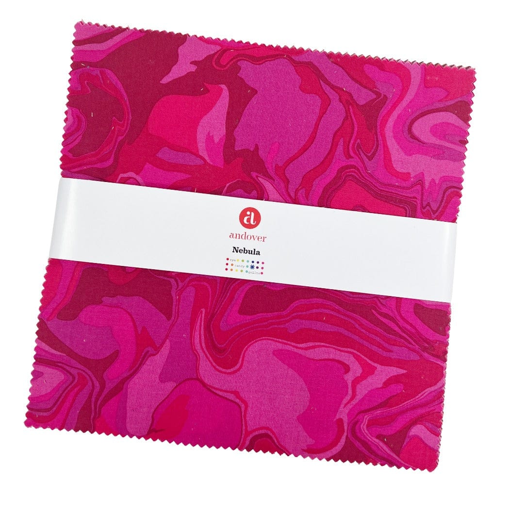 Andover Fabric Pre Cuts Andover Fabric Nebula 10 Inch Square Pack - The Sewing Studio
