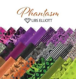 Andover Fabric Pre Cuts Andover Fabric Phantasm by Libs Elliott 5 Inch Square Pack  - The Sewing Studio