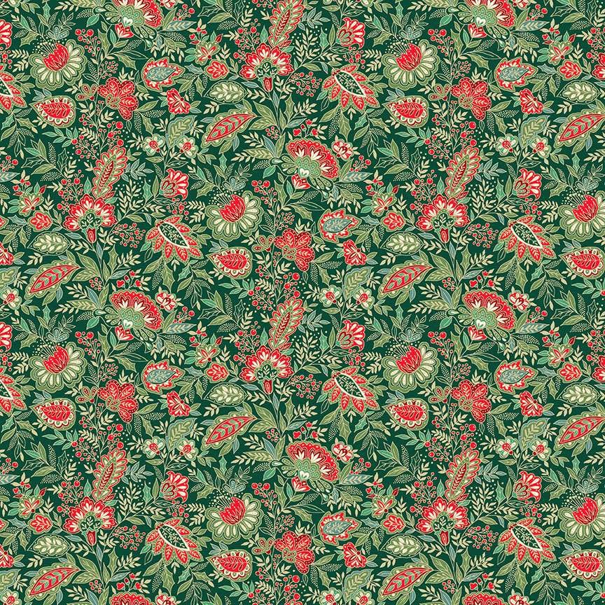 Andover Fabric Makower Christmas Fabric Good Tidings - The Sewing Studio