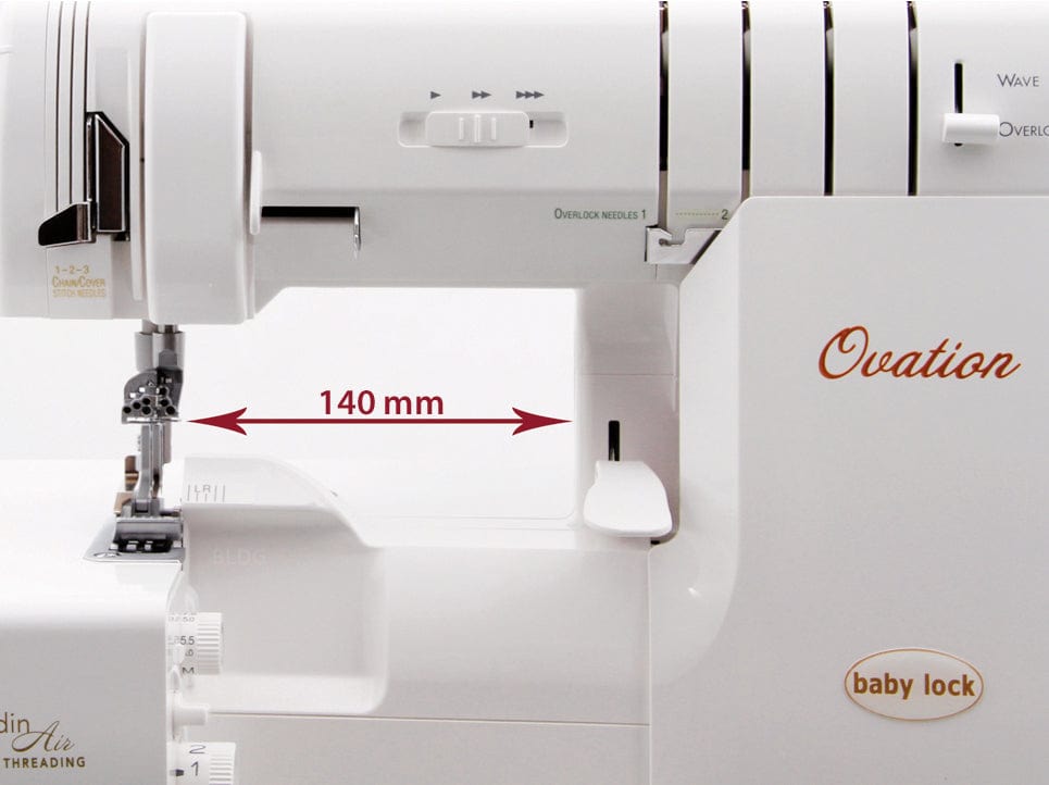 baby lock Sewing Machines baby lock Ovation Overlocker & Coverstitch Machine - The Sewing Studio
