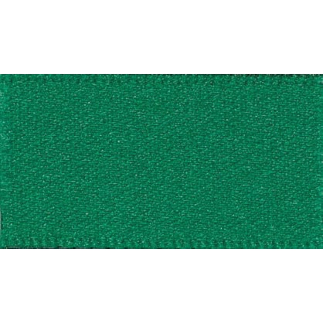 Berisfords Ribbon Double Faced Satin Ribbon Hunter Green: 3mm wide. Price per metre. - The Sewing Studio