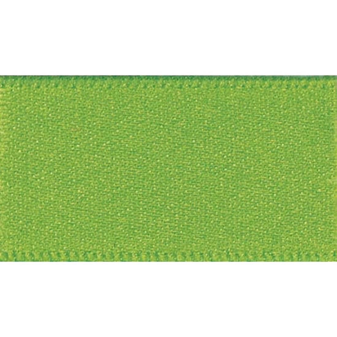 Berisfords Ribbon Double Faced Satin Ribbon: Meadow Green: 3mm wide. Price per metre. - The Sewing Studio