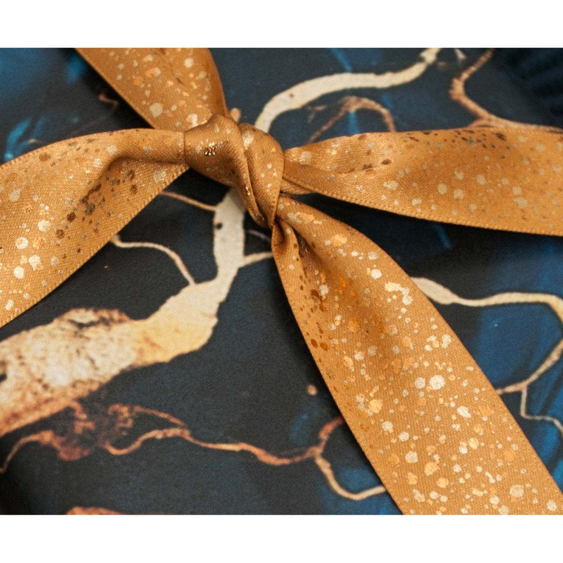 Berisfords Ribbon Sparkler Ribbon: Old Gold With Gold Metallic: 15mm wide. Price per metre. - The Sewing Studio