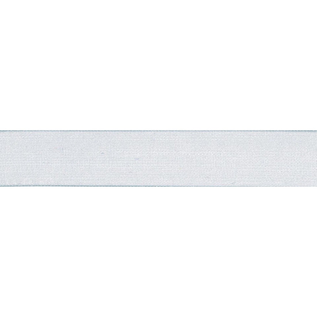 Berisfords Ribbon Super Sheer Ribbon: 10mm: Silver Grey. Price per metre. - The Sewing Studio