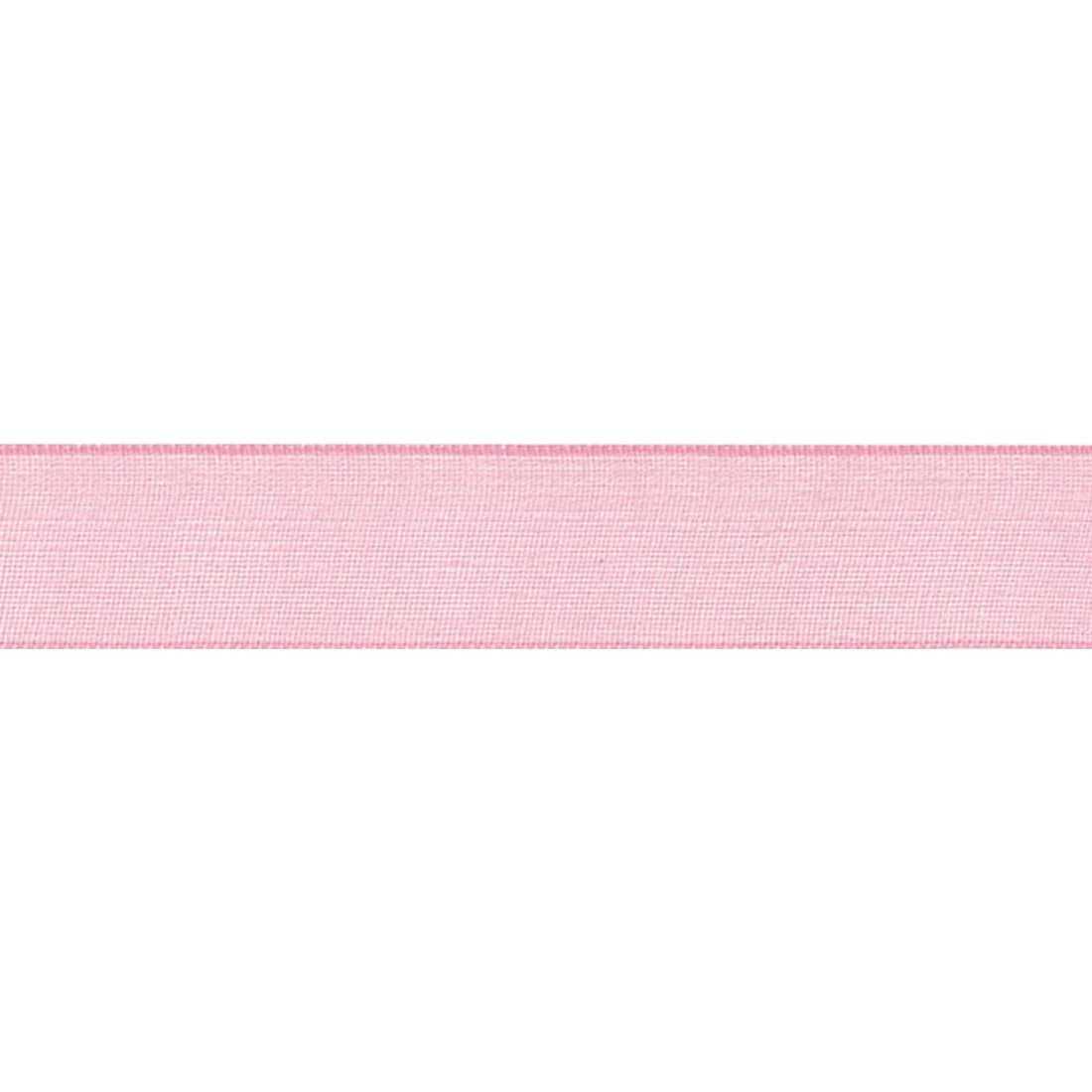 Berisfords Ribbon Super Sheer Ribbon: 25mm: Pink. Price per metre. - The Sewing Studio