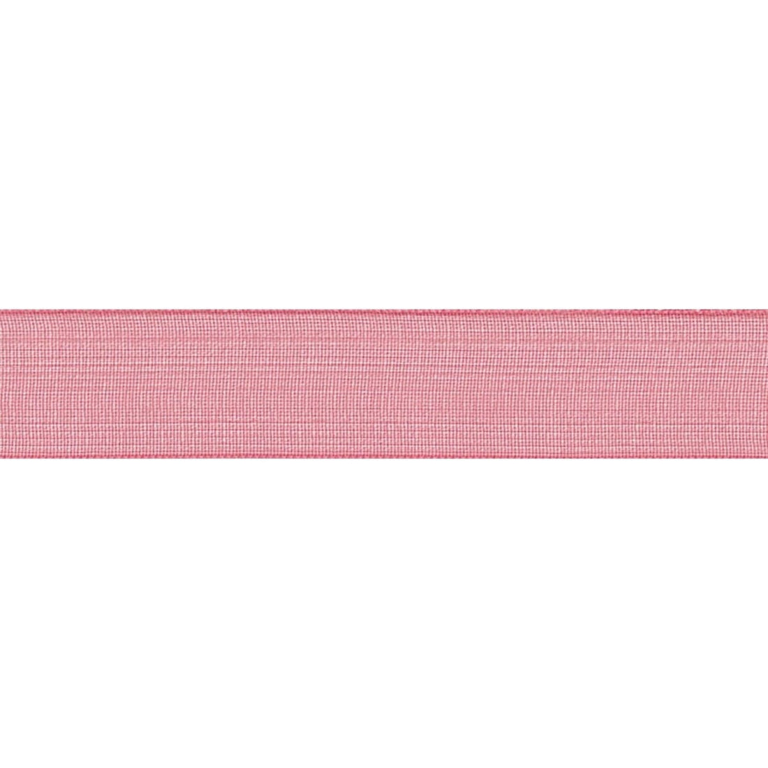 Berisfords Ribbon Super Sheer Ribbon: 25mm wide: Dusky Pink. Price per metre. - The Sewing Studio