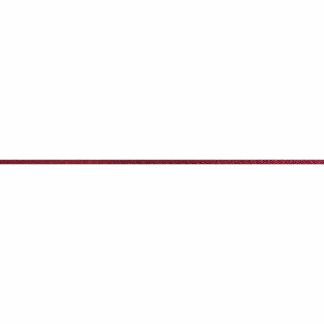 Berisfords Ropes and Twine Rope: 2mm: Burgundy. Price per metre. - The Sewing Studio