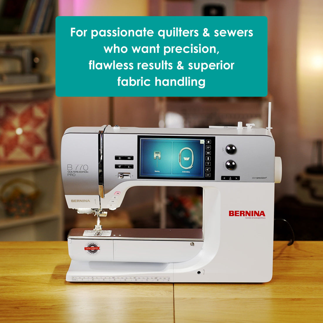 Bernina Sewing Machines Bernina 770 QE PRO Sewing Machine - The Sewing Studio