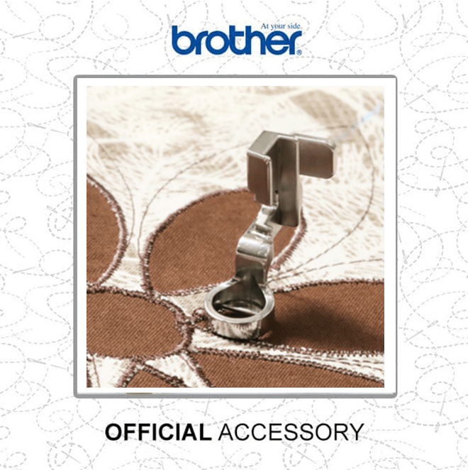 Brother Sewing Machine Accessories Brother Low Shank Ruler Work Foot F089 - The Sewing Studio