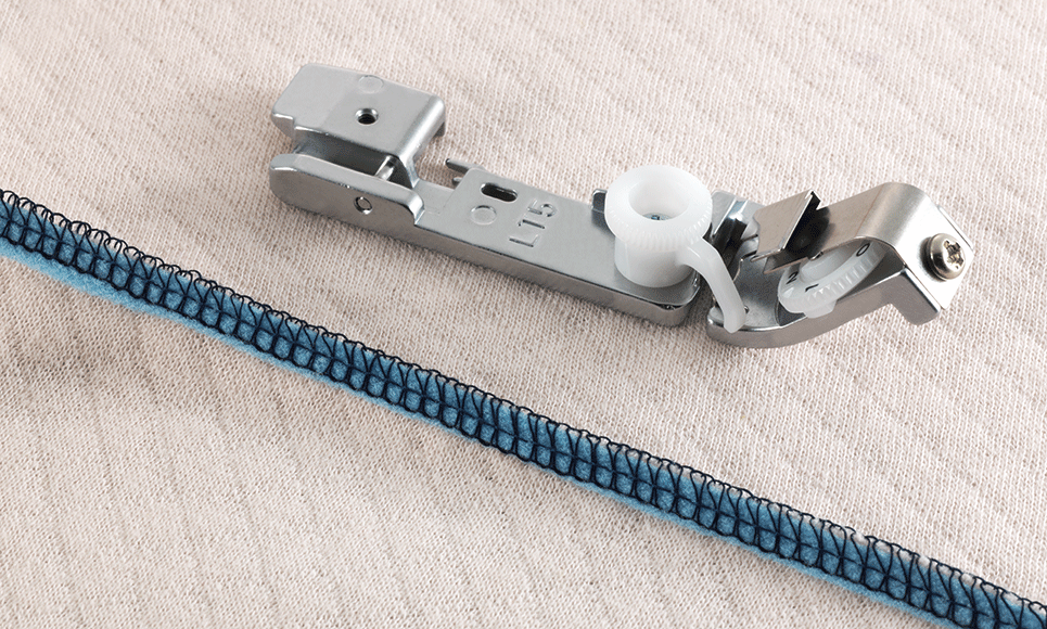 Brother Sewing Machine Accessories Brother Overlocker Taping Foot SA212 - The Sewing Studio