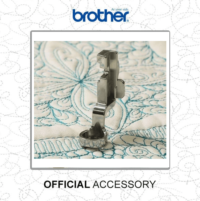 Brother Sewing Machine Accessories Brother Ruler Work Foot High Shank F088  - The Sewing Studio