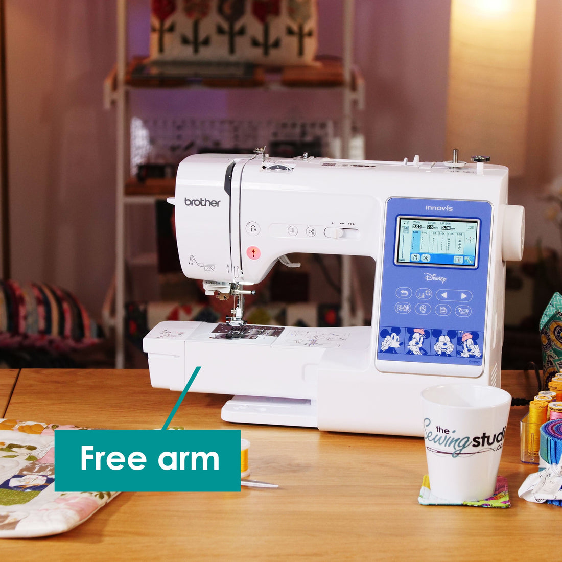 Brother Sewing Machines Brother Disney Innov-is M380D Sewing & Embroidery Machine - The Sewing Studio