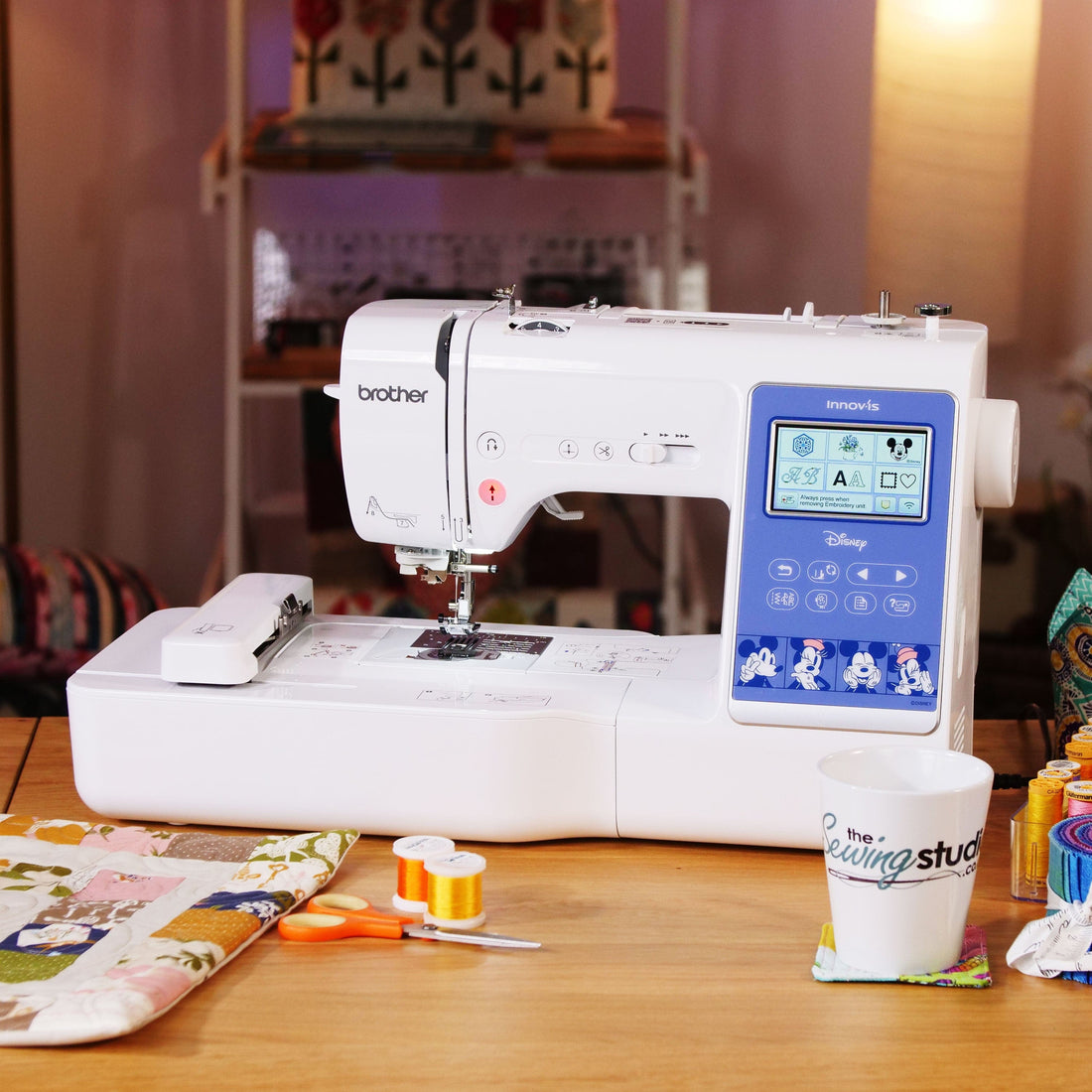 Brother Sewing Machines Brother Disney Innov-is M380D Sewing & Embroidery Machine - The Sewing Studio