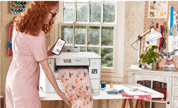 Brother Sewing Machines Brother HL-JF1 PrintModa Studio Fabric Printer - The Sewing Studio
