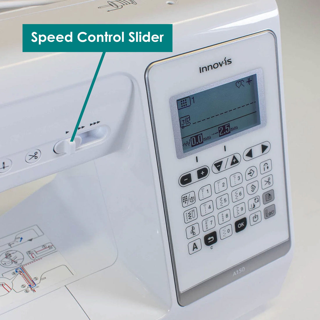 Brother Sewing Machines Brother Innov-is A150 Sewing Machine - The Sewing Studio