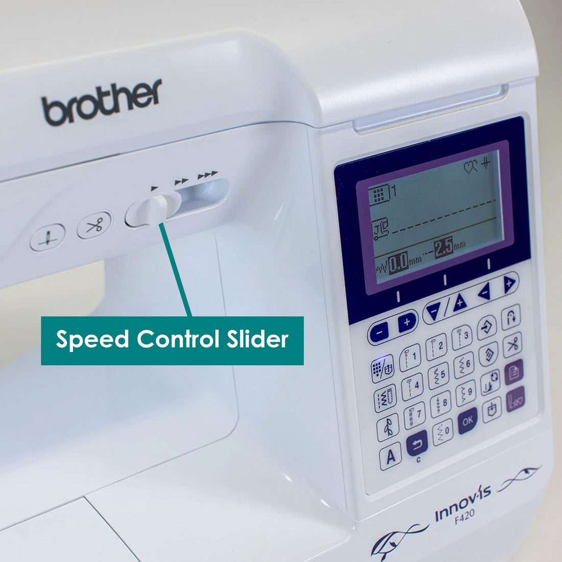 Brother Sewing Machines Brother Innov-is F420 Sewing Machine EX-DISPLAY - The Sewing Studio