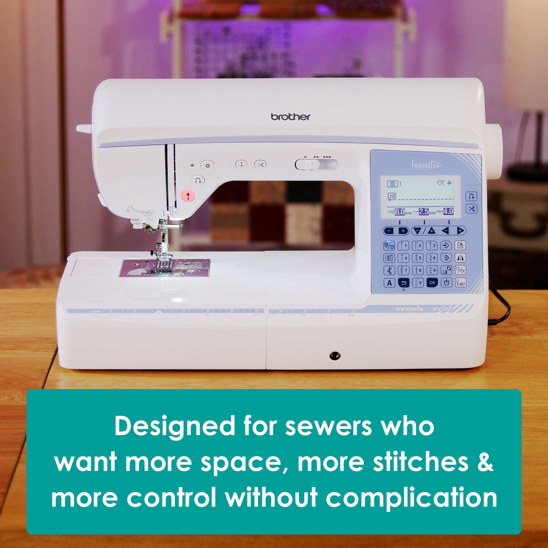Brother Sewing Machines Brother Inventio NV1350 Sewing Machine - The Sewing Studio