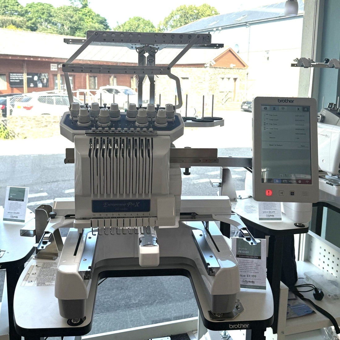 Brother Sewing Machines Brother PR1055X Embroidery Machine EX-Demonstration Model - The Sewing Studio