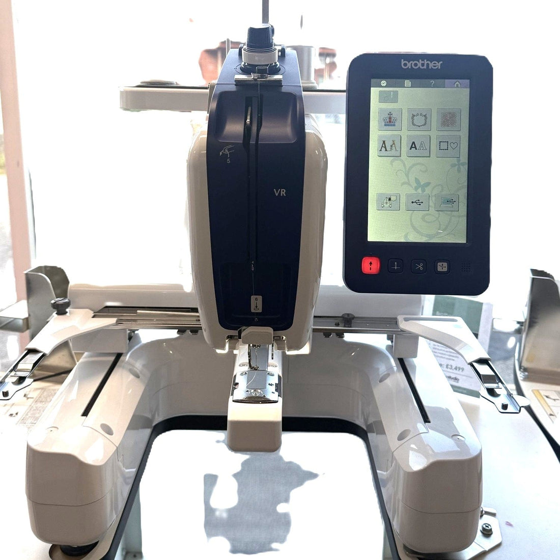 Brother Sewing Machines Brother VR Embroidery Only Machine EX-Demonstration Model Plus Free: Free Motion Kit Worth £399 - The Sewing Studio