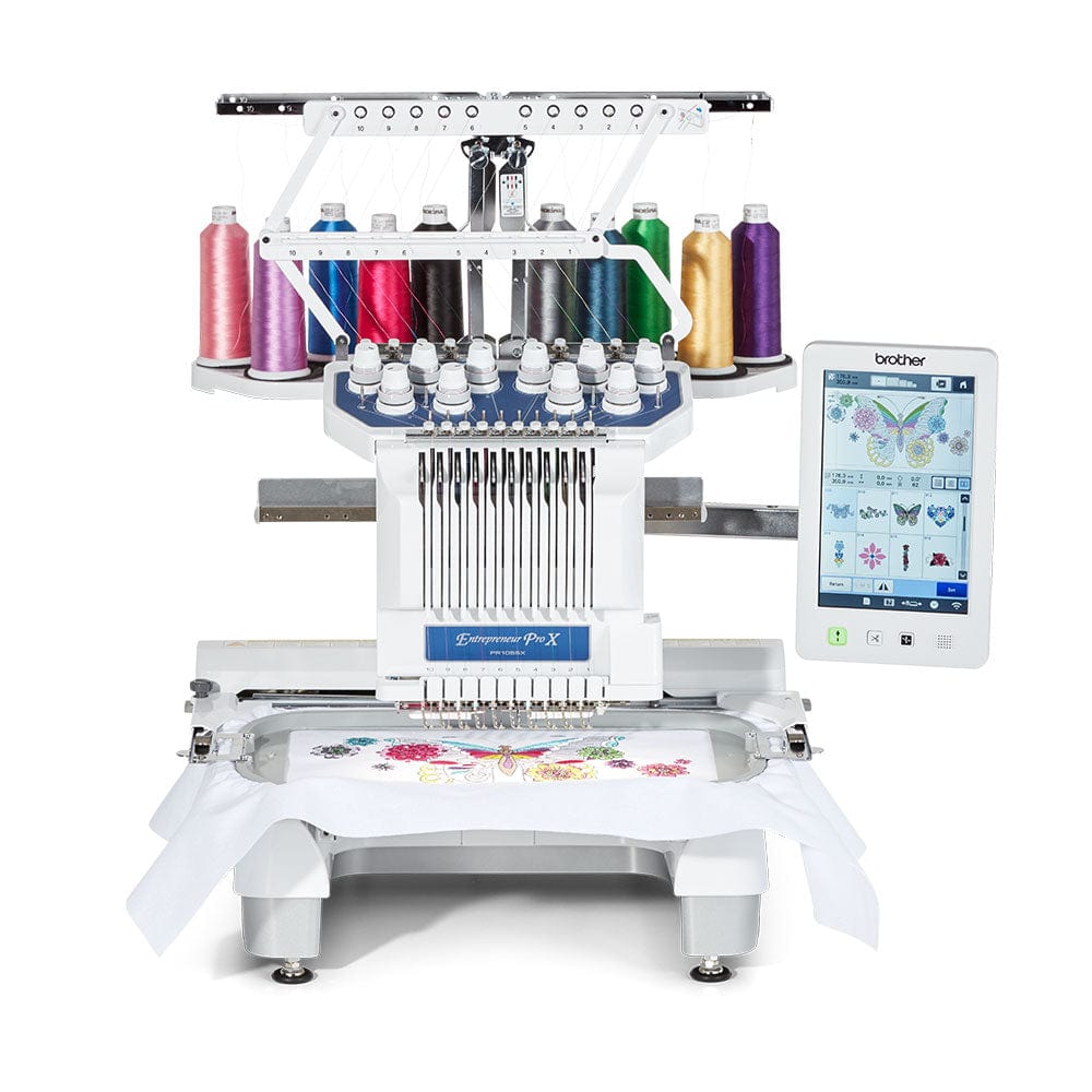 Brother Sewing Machines EX-DISPLAY Brother PR1055X Embroidery Machine - The Sewing Studio