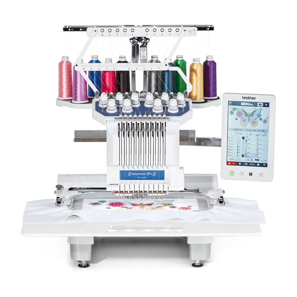 Brother Sewing Machines EX-DISPLAY Brother PR1055X Embroidery Machine - The Sewing Studio