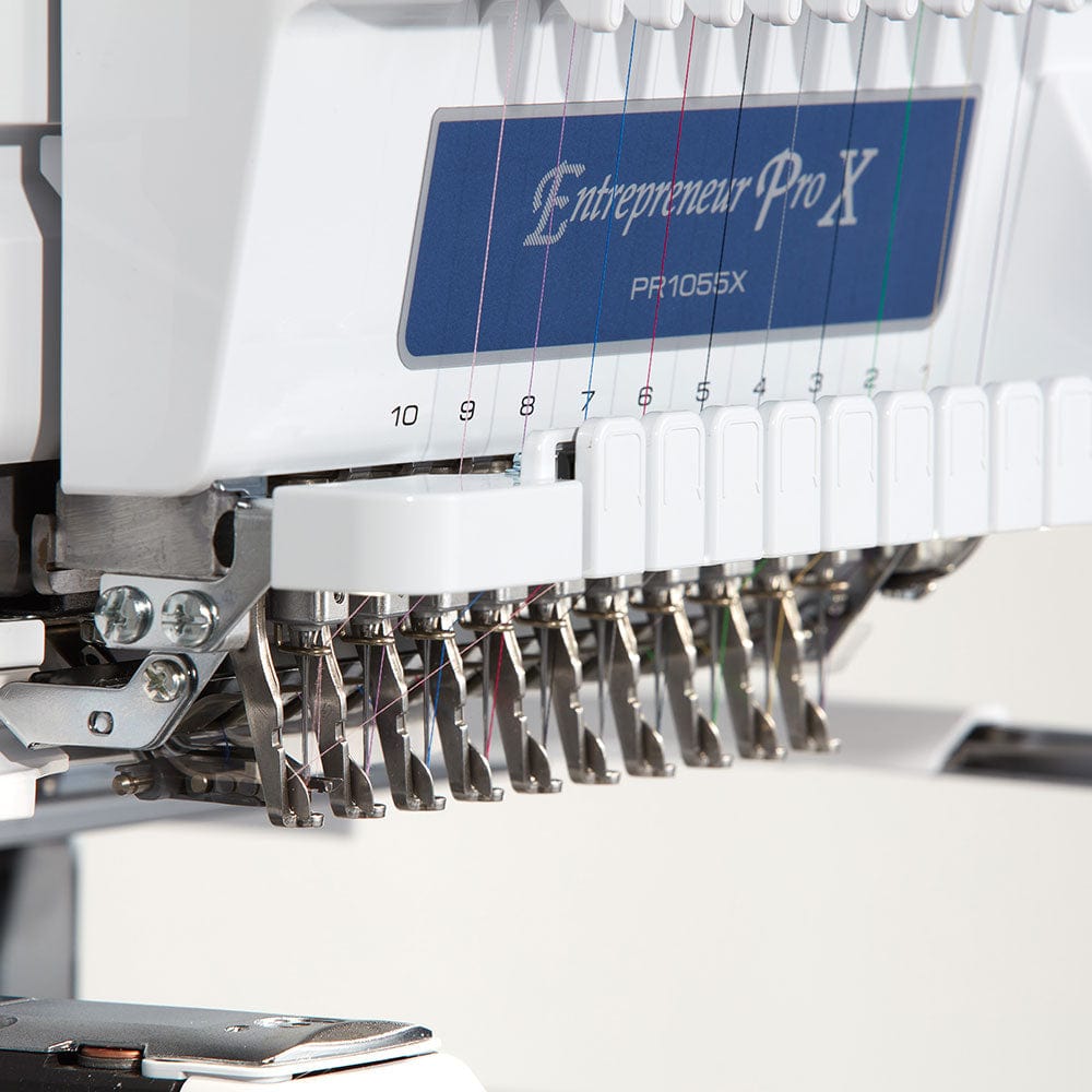 Brother Sewing Machines EX-DISPLAY Brother PR1055X Embroidery Machine - The Sewing Studio