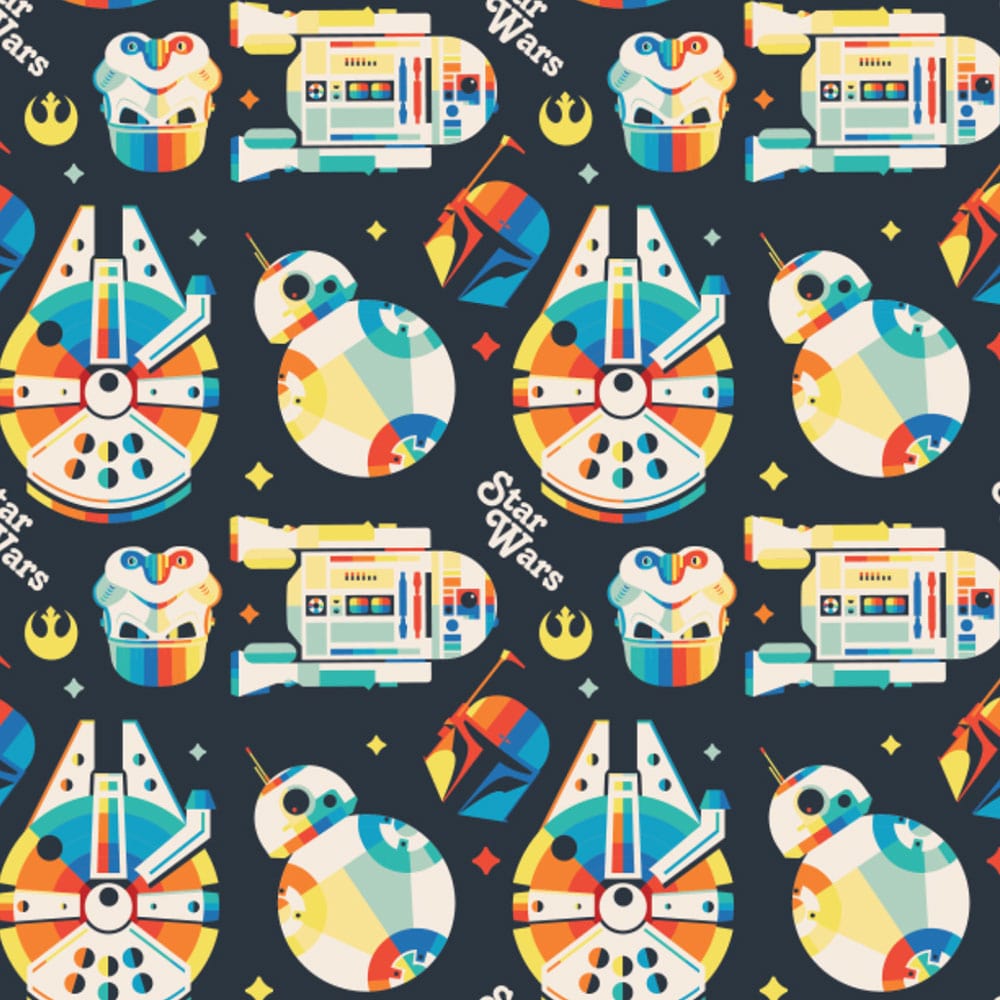 Camelot Fabrics Fabric Camelot Fabrics Star Wars - The Sewing Studio